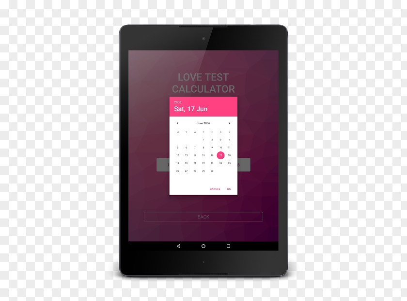 Love Calculator Prank Handheld Devices Screenshot Rechenhilfsmittel PNG