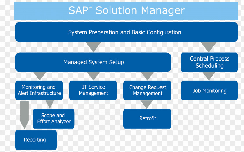 SAP Solution Manager SE Organization Application Lifecycle Management Enterprise Asset PNG