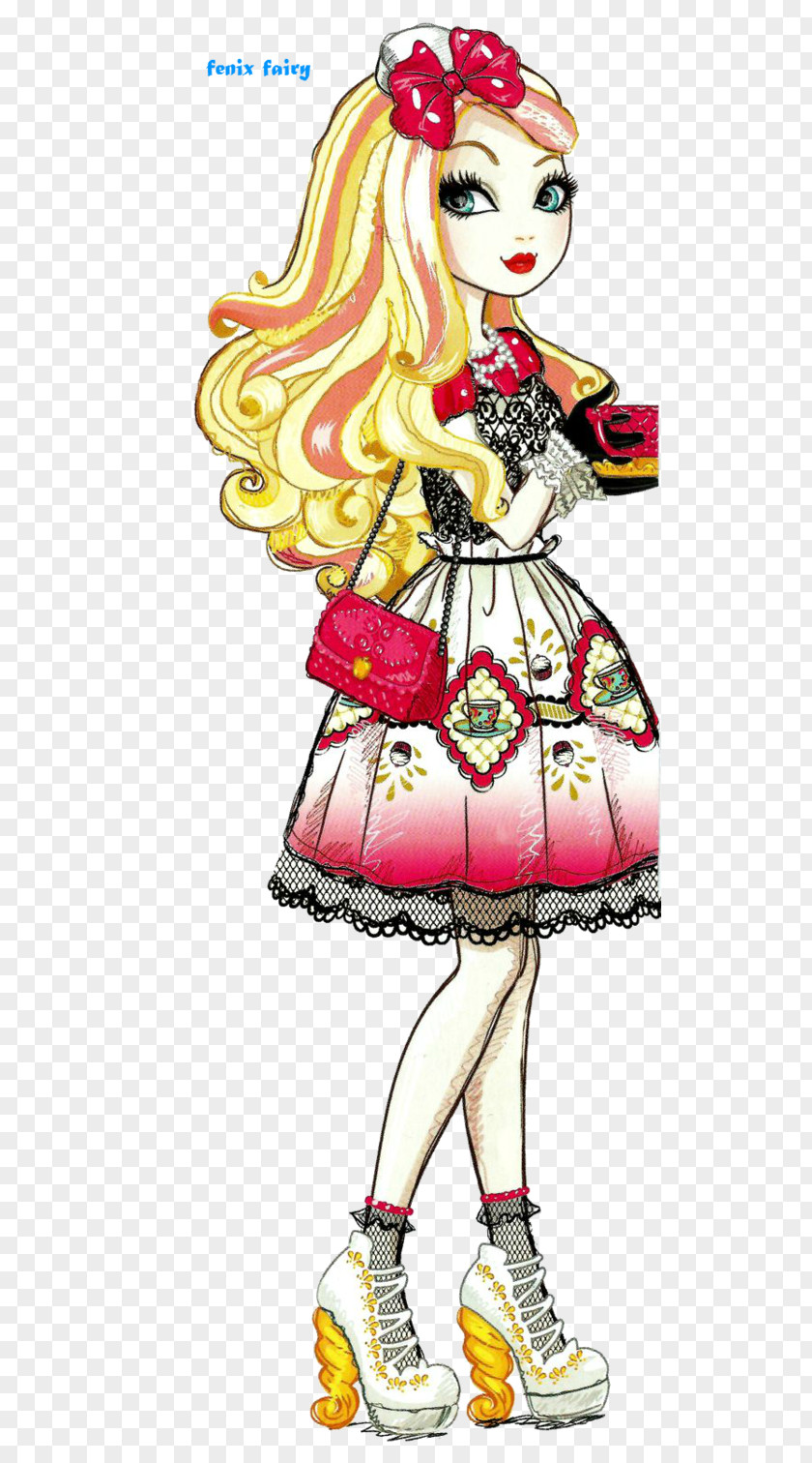 Snow White Ever After High Mad Hatter Lagoona Blue Apple PNG
