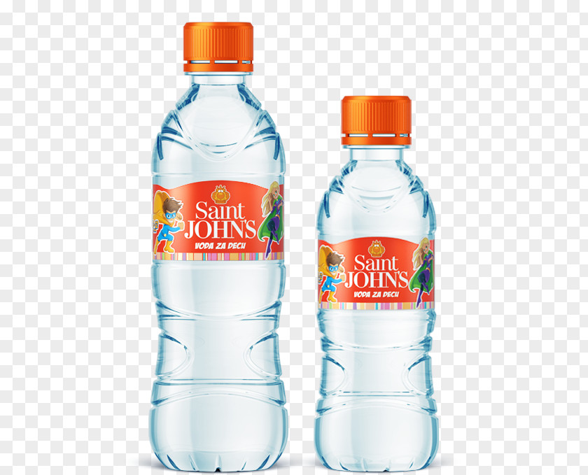 Water Mineral Bottles St. John's Bottled Carbonated PNG