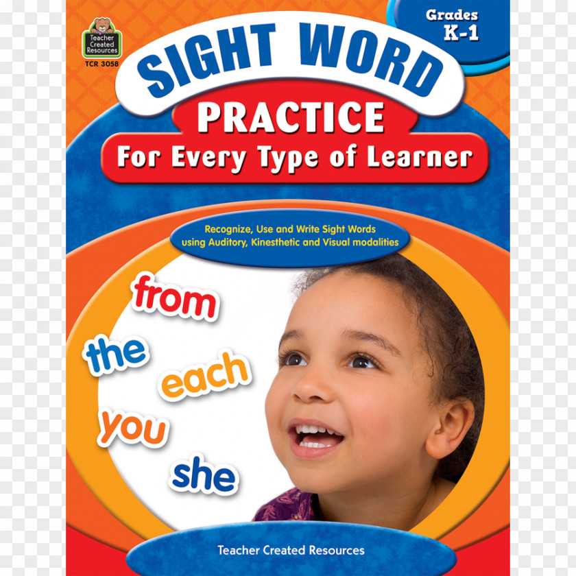Every Kind Of Sight Word Book Learning Phonics Early Childhood Education PNG