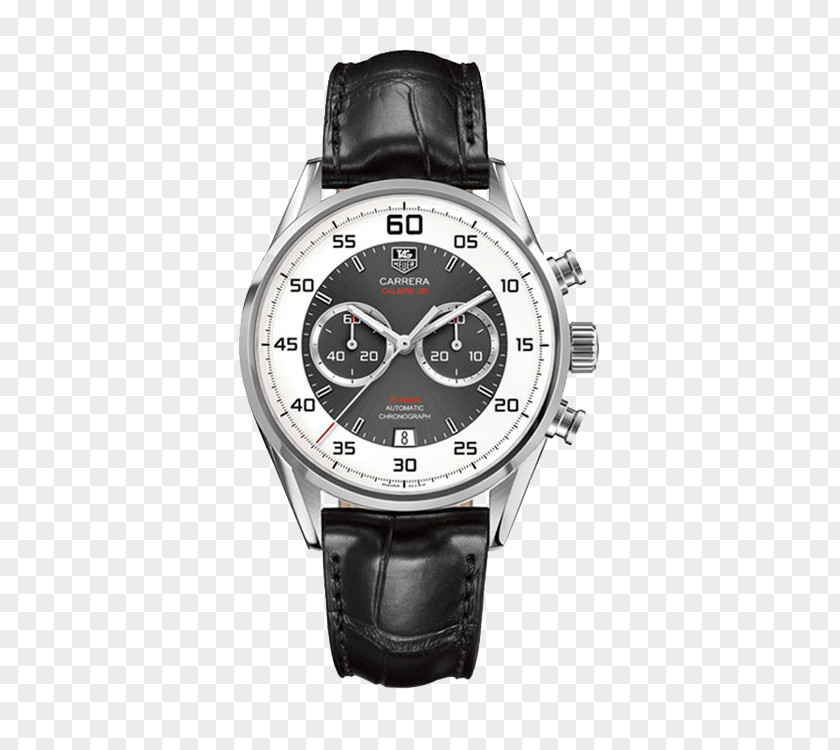 TAG,Heuer Men's Mechanical Watches Black Automatic Watch Flyback Chronograph TAG Heuer PNG