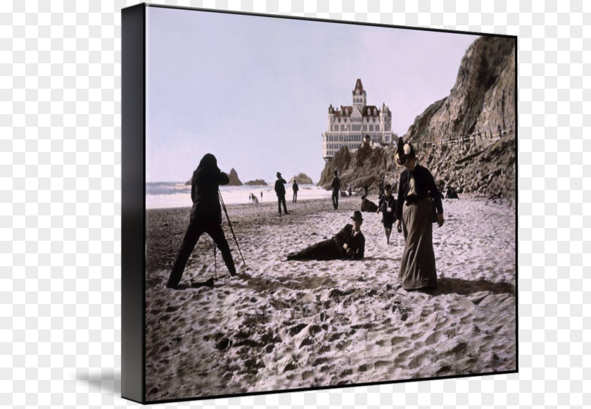 Beach Scene Cliff House, San Francisco Stock Photography Picture Frames Tourism PNG