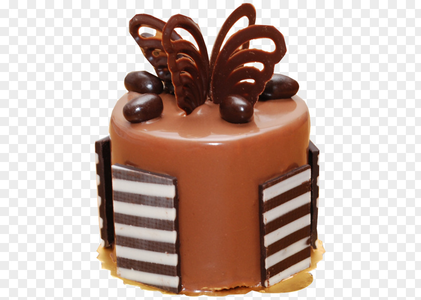 Chocolate Cake Sachertorte Ganache Truffle Praline PNG