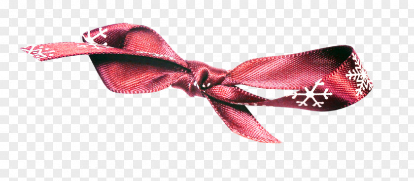 Christmas Red Ribbon PNG