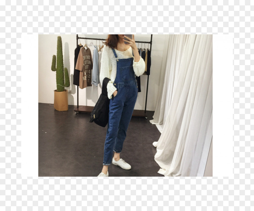 Jeans T-shirt Jumpsuit Pants Overall PNG
