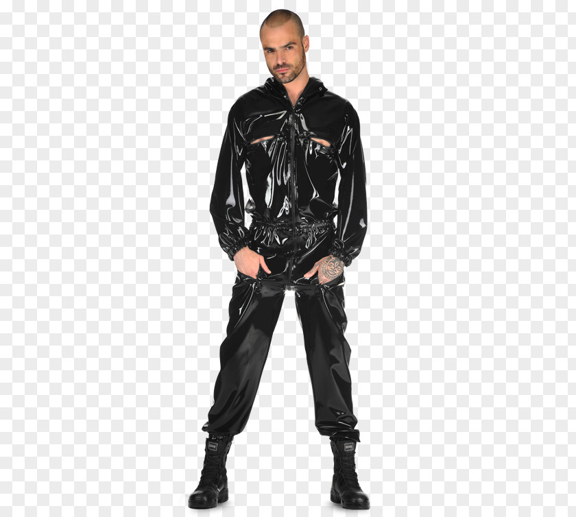 Jumpsuit Leather Jacket Costume Clothing Shirt PNG
