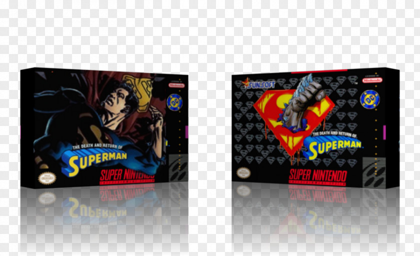 Nintendo Super Entertainment System The Death And Return Of Superman Graphic Design Brand PNG