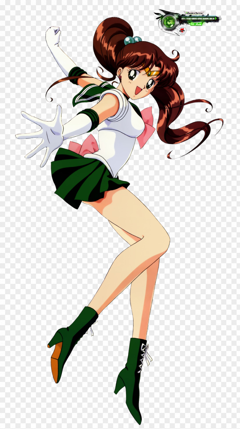 Sailor Moon Jupiter Venus Mars Mercury PNG