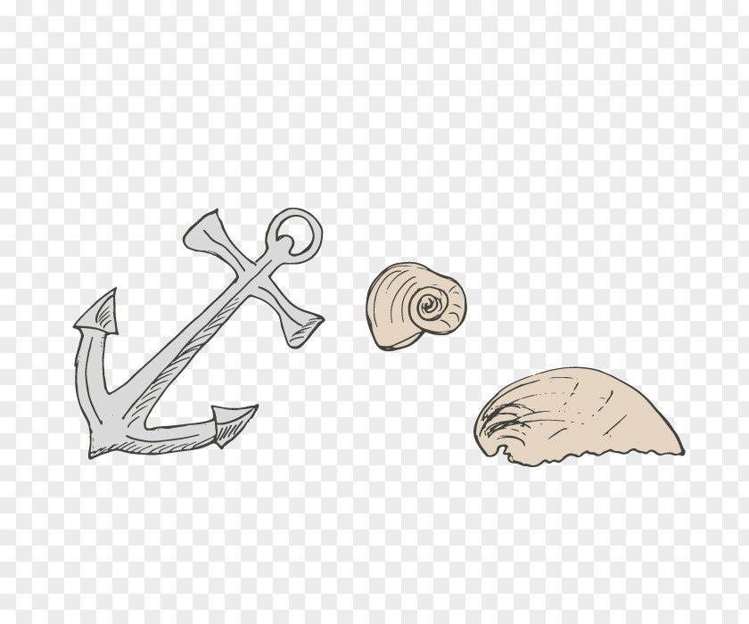 Vector Anchor Beach Euclidean PNG