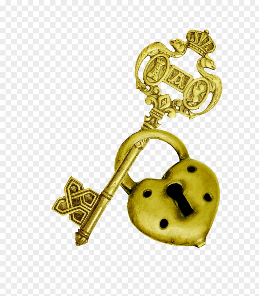 Key Valentine's Day Clip Art PNG