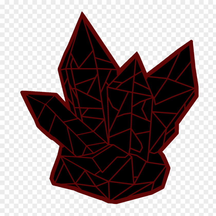 Plant Origami Red Maple Tree PNG