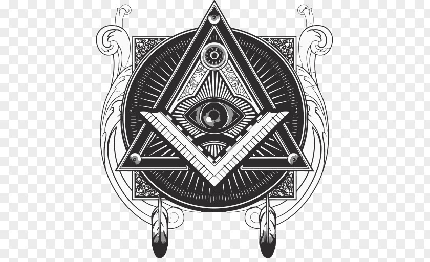 Symbol Eye Of Providence Freemasonry Illuminati Horus PNG