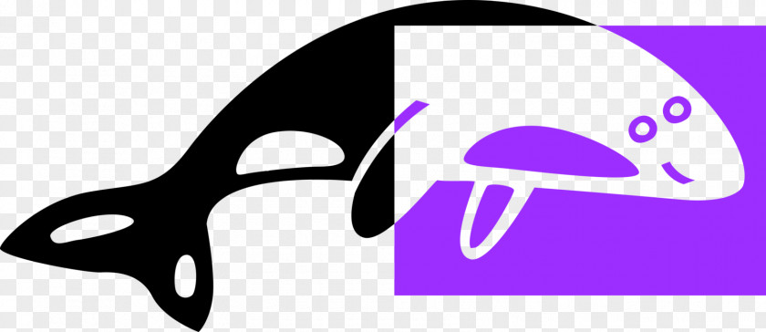 Whale Watercolor Brand Logo Purple Clip Art PNG