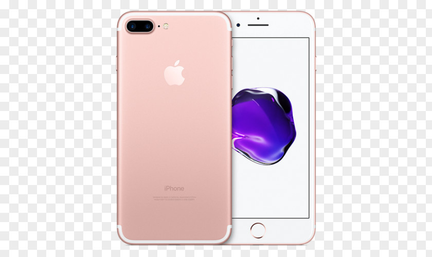 Apple IPhone 7 Plus X Telephone Rose Gold PNG