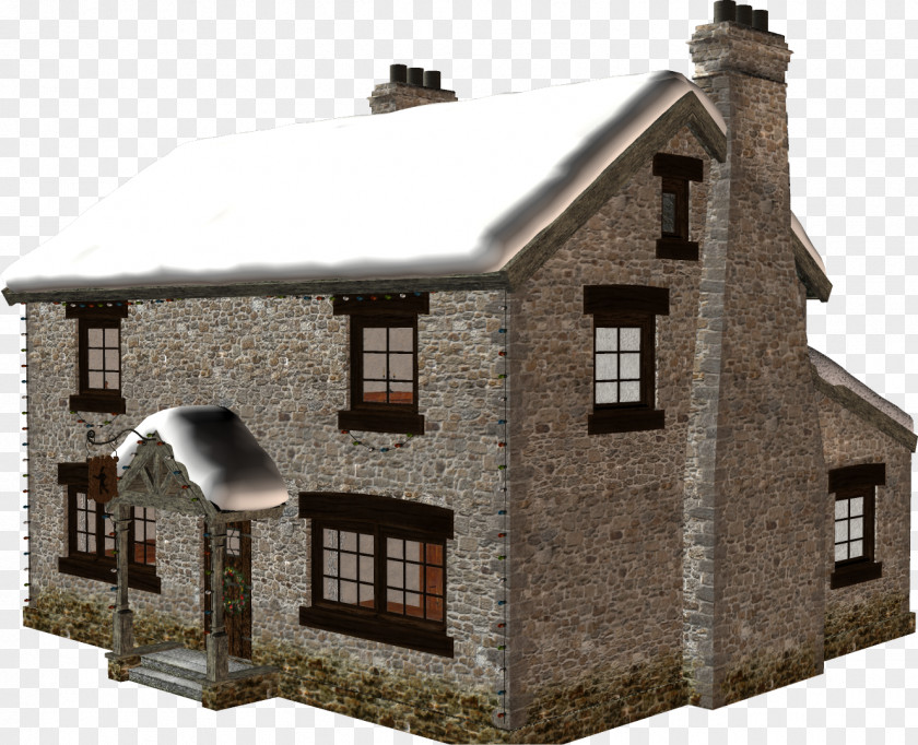 Cottage Igloo Gingerbread House Roof PNG