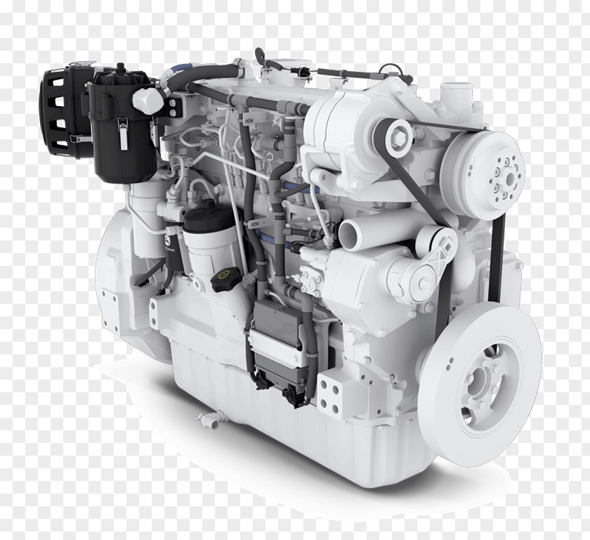 Engine Diesel John Deere Marine Propulsion Fuel Injection PNG