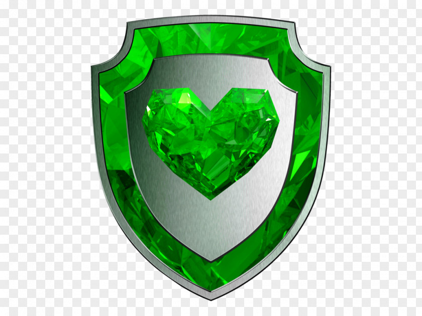 Green Lantern Shield DeviantArt Crystal Heart PNG