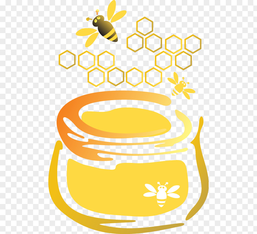 Honey Bees Pot Bee Euclidean Vector PNG