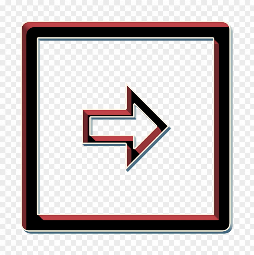 Logo Rectangle Arrow Icon Direction Point PNG