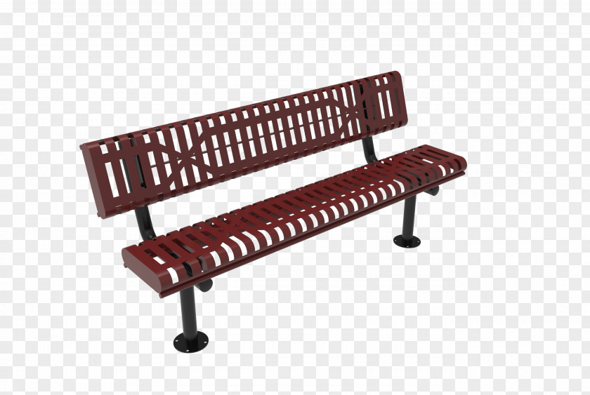 Park Bench Perforated Metal Expanded Plastic PNG