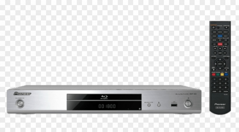 Pioneer BDP-170-K 3D Blu-ray Disc Player Video Scaler Ultra HD 4K Resolution PNG