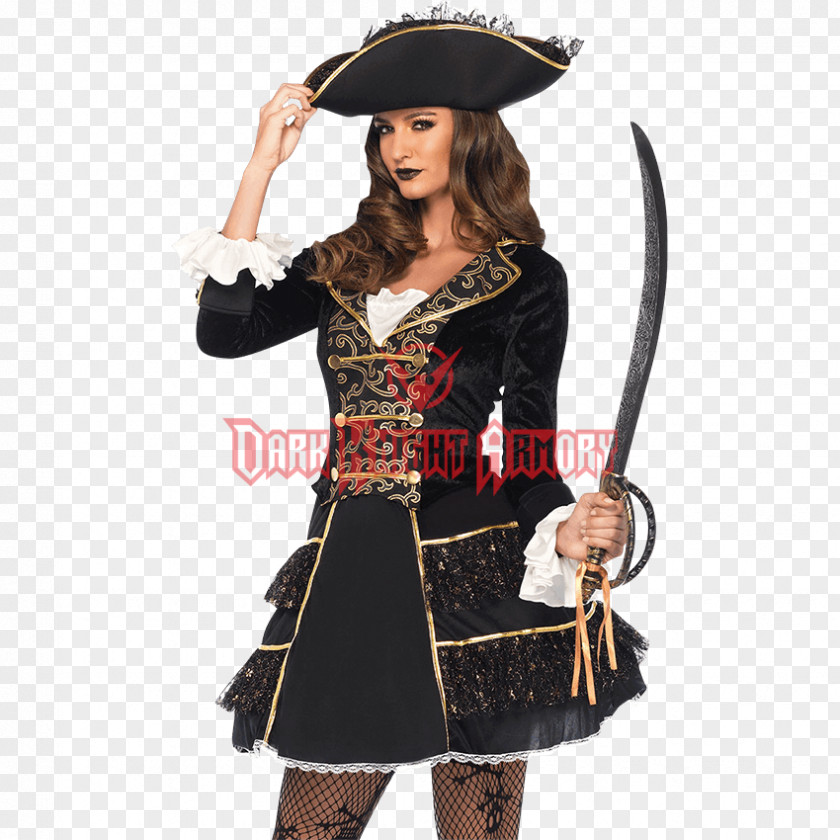 Pirate Woman Costume Party Piracy Clothing PNG