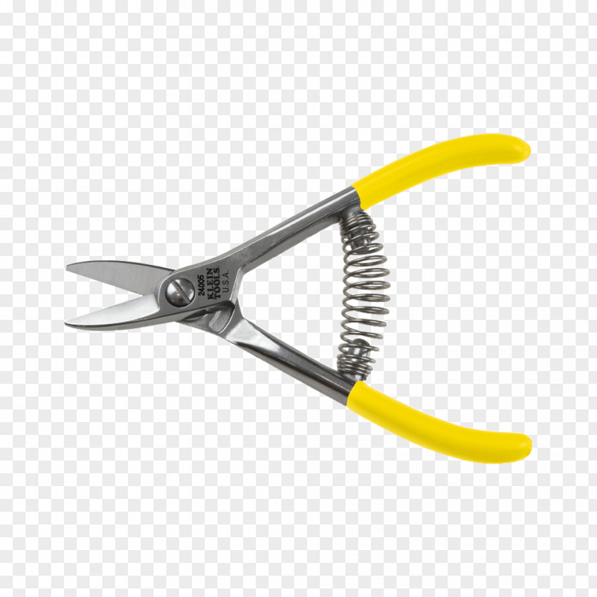 Pliers Diagonal Nipper Klein Tools PNG