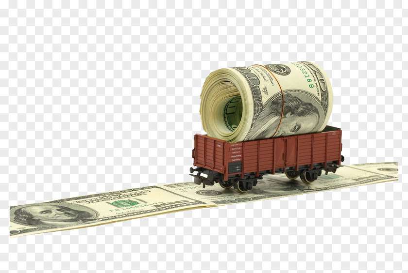 Toy Train Transportation Bills Rail Transport Money Pension Railcar PNG