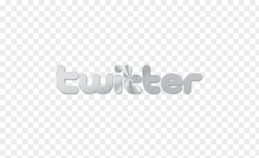 Brushed Steel Twitter Microblogging PNG