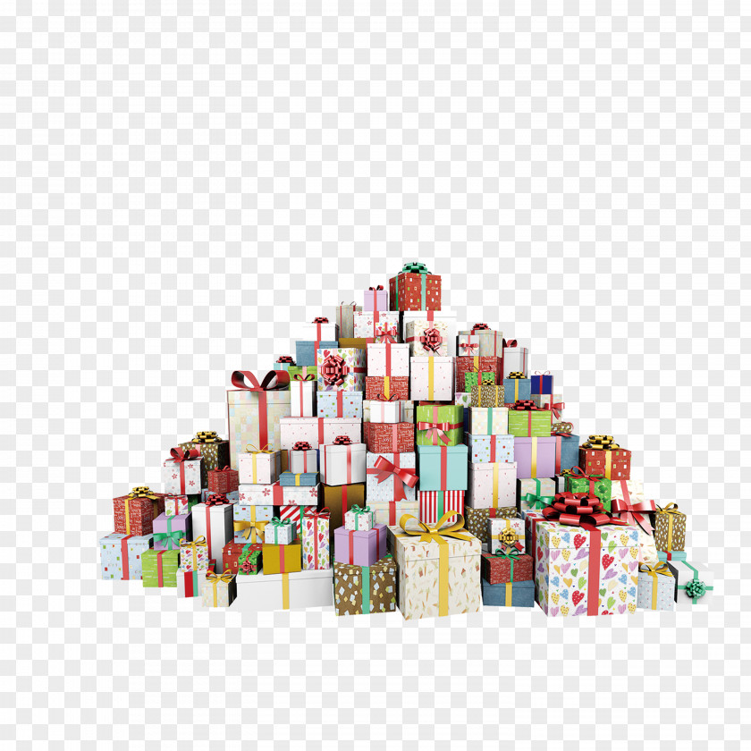 Gift Pile Material Picture Poster Icon PNG