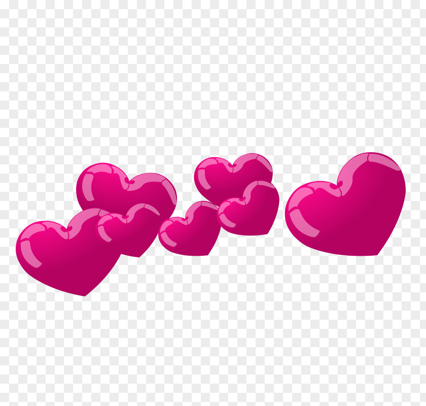 Heart-shaped Love Romance Purple PNG