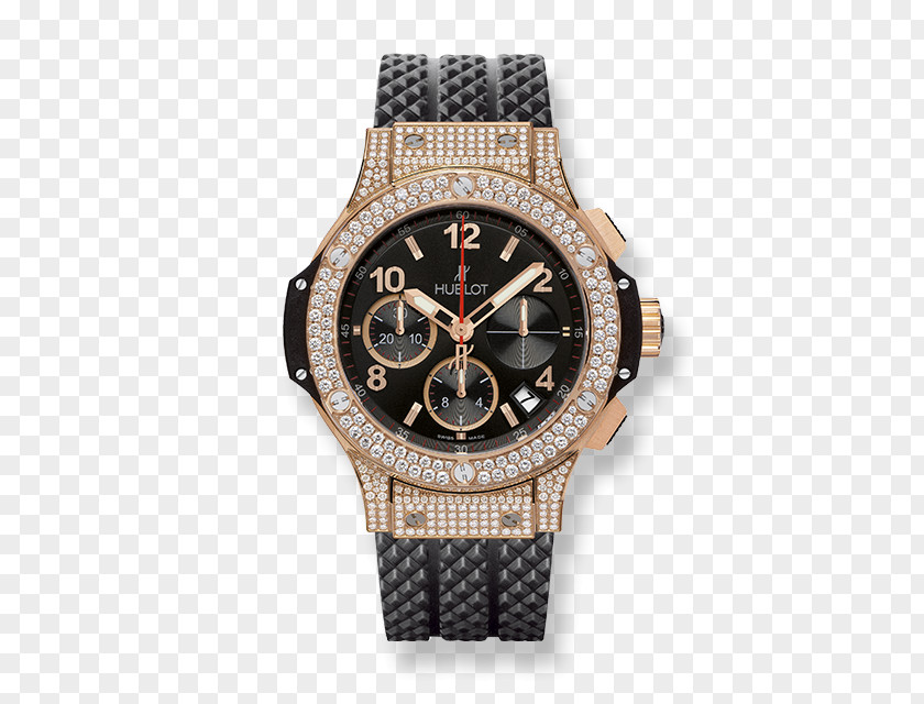 Watch Hublot Chronograph Gold Jewellery PNG