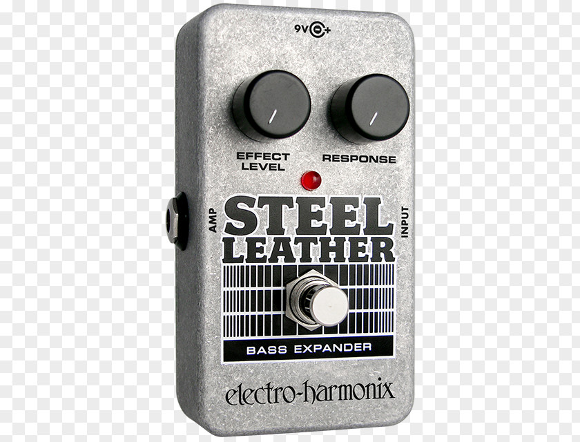 Amplifier Bass Volume Effects Processors & Pedals Electro-Harmonix Nano Steel Leather Guitar DI Unit PNG