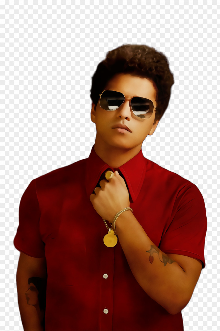 Gentleman Gesture Sunglasses Cartoon PNG