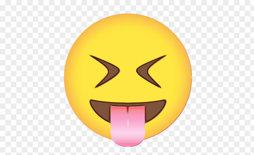 Happy Laugh Face Emoji PNG
