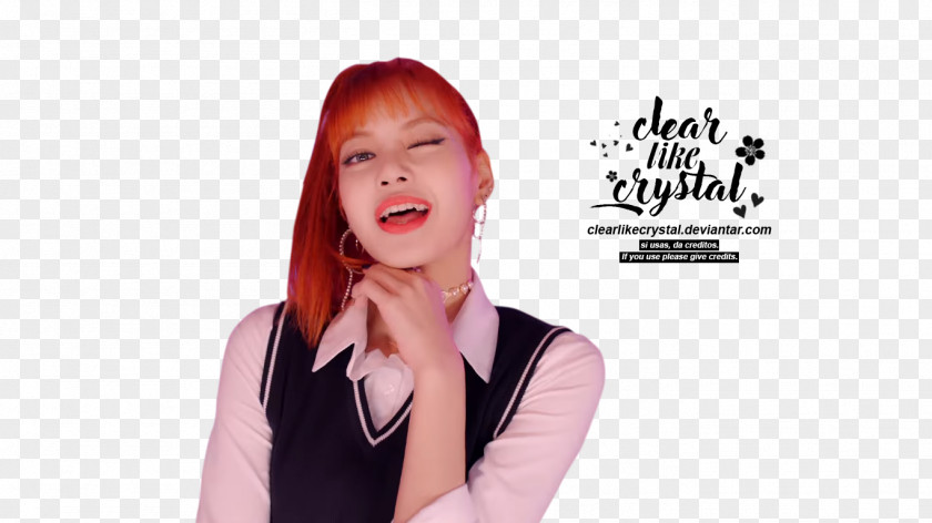 Lisa BLACKPINK As If It's Your Last K-pop Microphone PNG