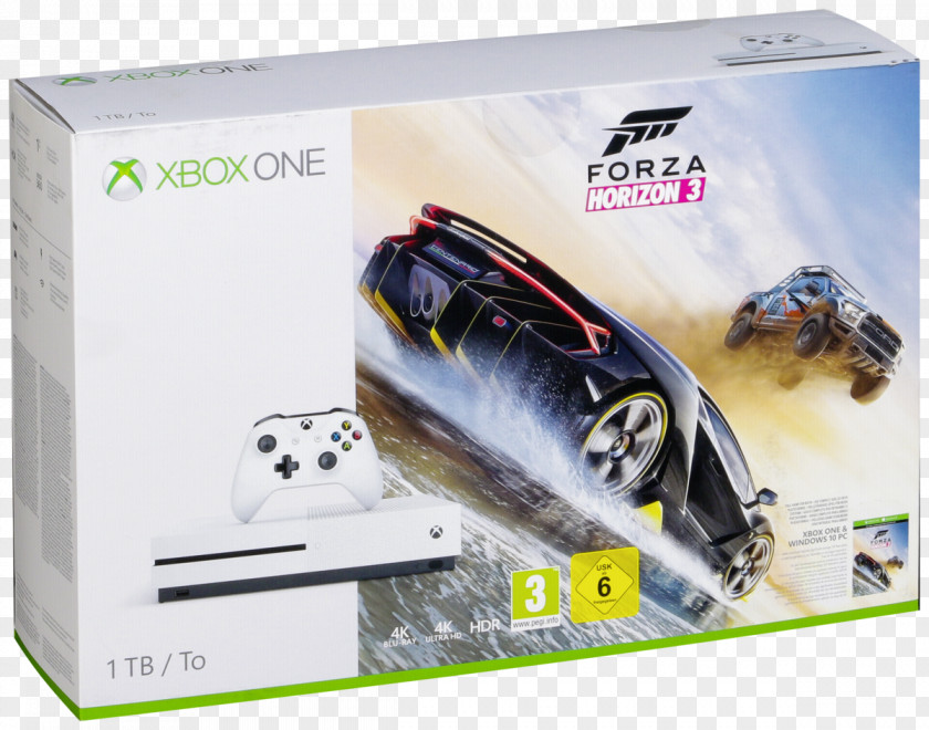 Xbox One Console Forza Horizon 3 Microsoft S Controller Studios Video Game Consoles PNG