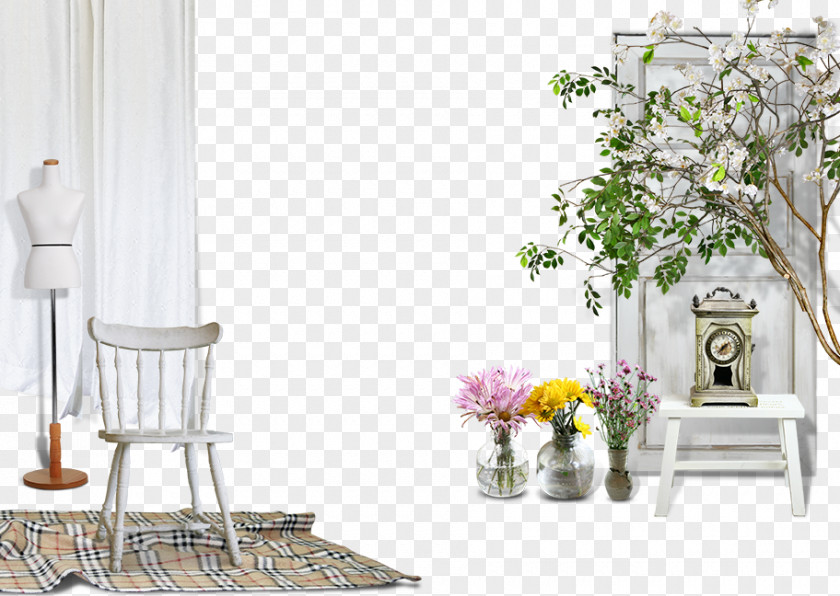 Chairs And Hangers PNG