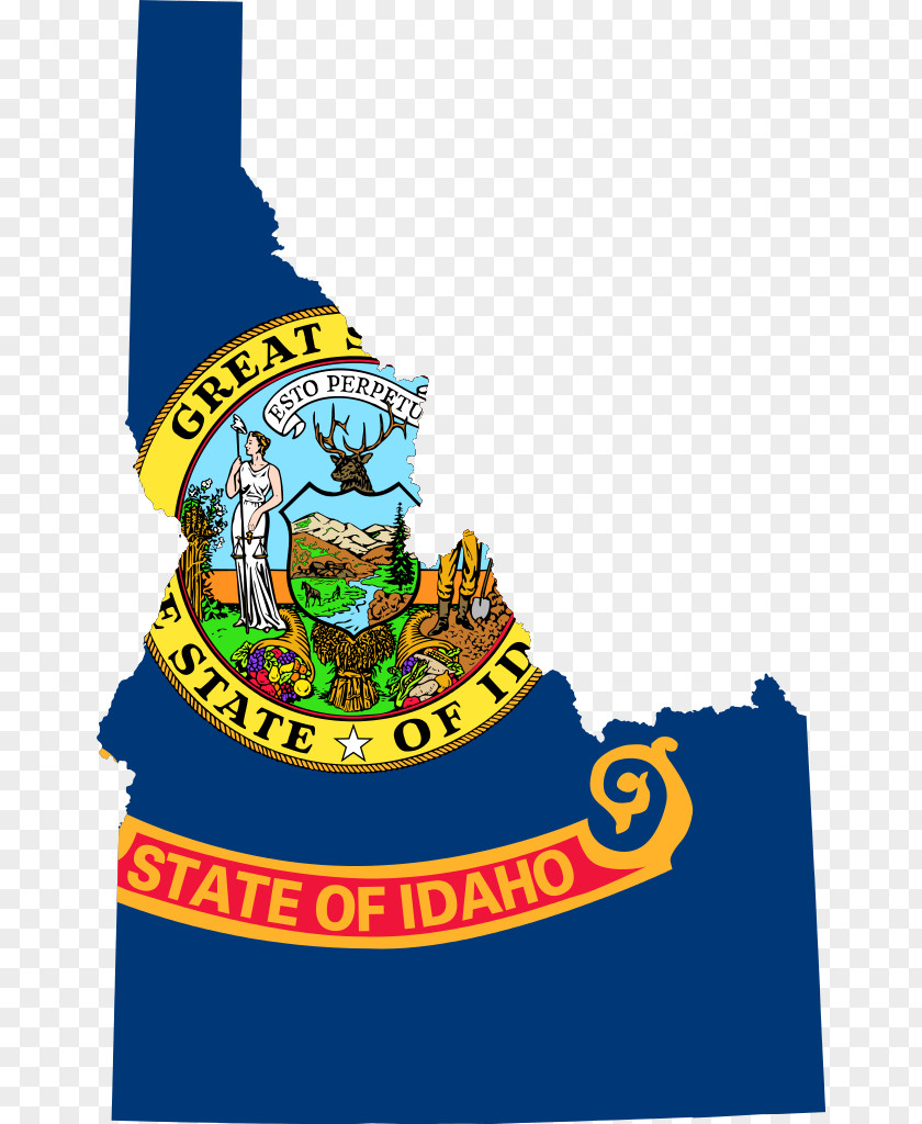Flag Of Idaho U.S. State Indiana PNG