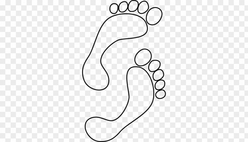 Footsteps Vertebrate Thumb Drawing Line Art Clip PNG