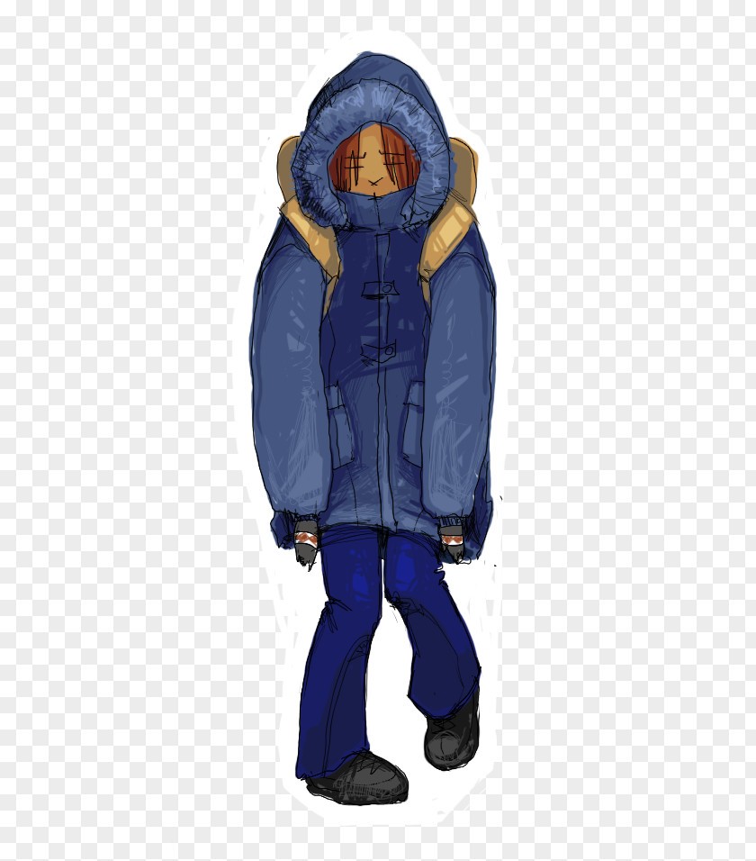 Let It Snow Cobalt Blue Character Outerwear Fiction PNG