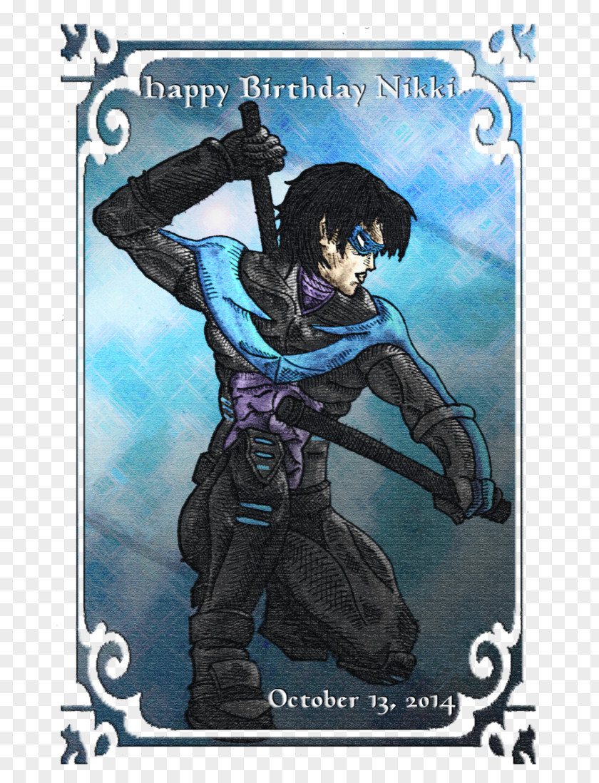 Nightwing Gift Birthday Character Happiness PNG