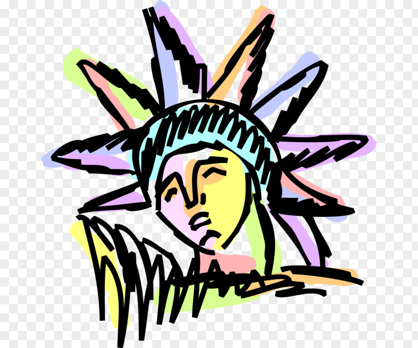 Sticker Drawing Statue Of Liberty PNG