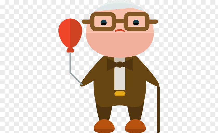 Take A Balloon Grandfather Icon PNG