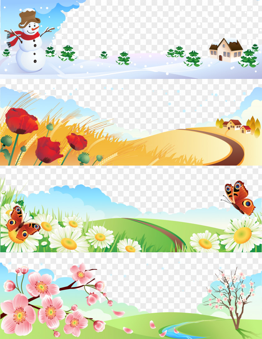 Vector Forest Season Autumn Royalty-free Clip Art PNG