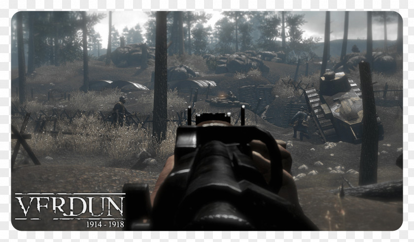 Verdun First World War Video Game Shooter First-person PNG