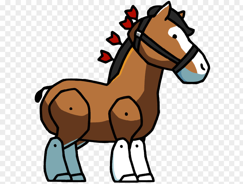 Clydesdale Horse Scribblenauts Unlimited Mule Remix PNG