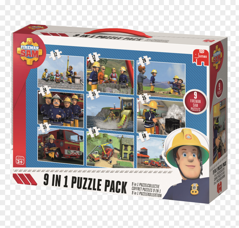 Fireman Sam Jigsaw Puzzles Toy Game PNG