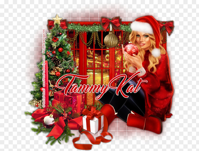 Gift Christmas Ornament New Year Ansichtkaart PNG